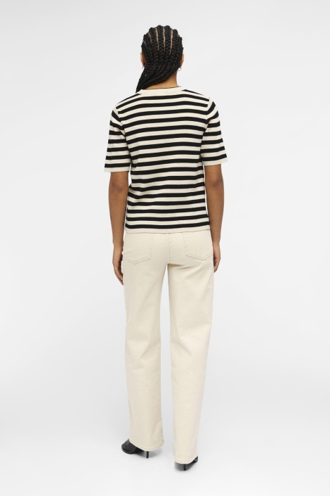Object objester s/s new knit pullover noos
